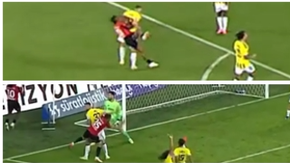GENÇLERBİRLİĞİ - FENERBAHÇE — VERİLMEYEN KIRMIZI KART